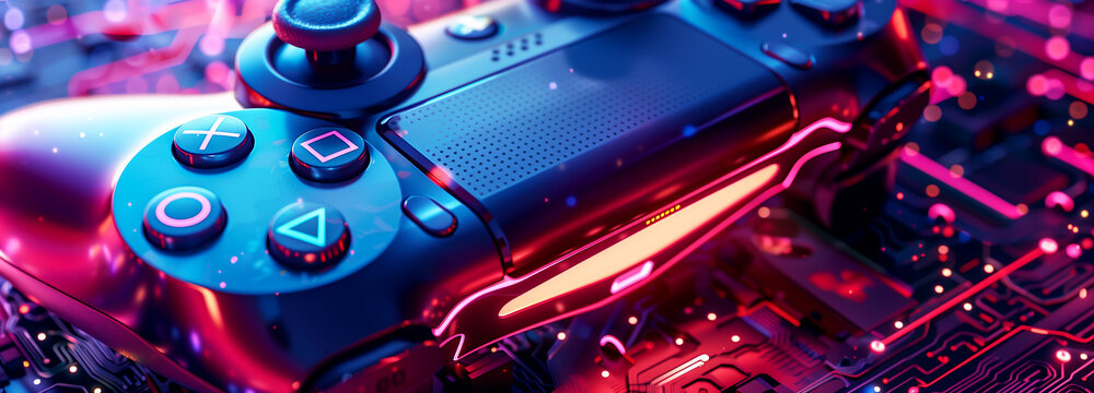 video game console banner